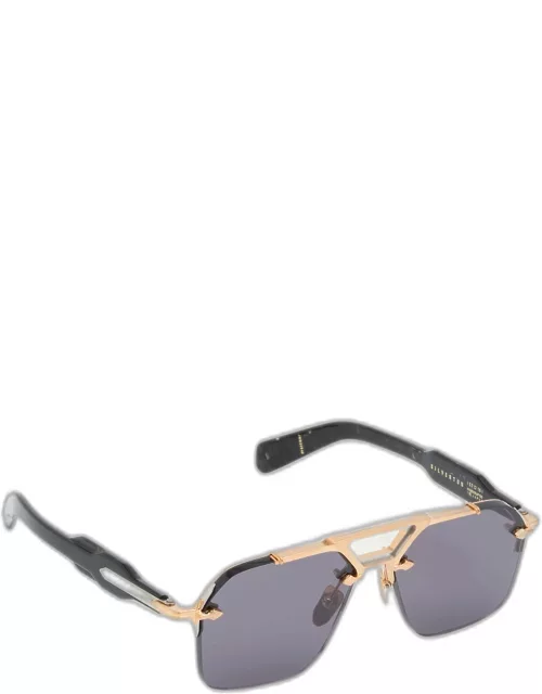 Men's Silverton Titanium Aviator Sunglasse