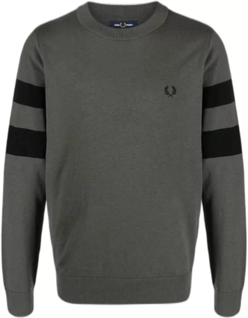 Fred Perry Fp Tipped Sleeve Jumper