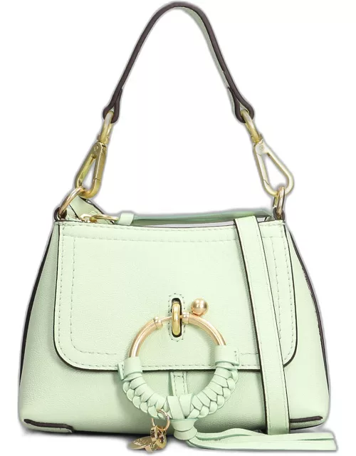 See by Chloé Joan Mini Shoulder Bag In Green Leather