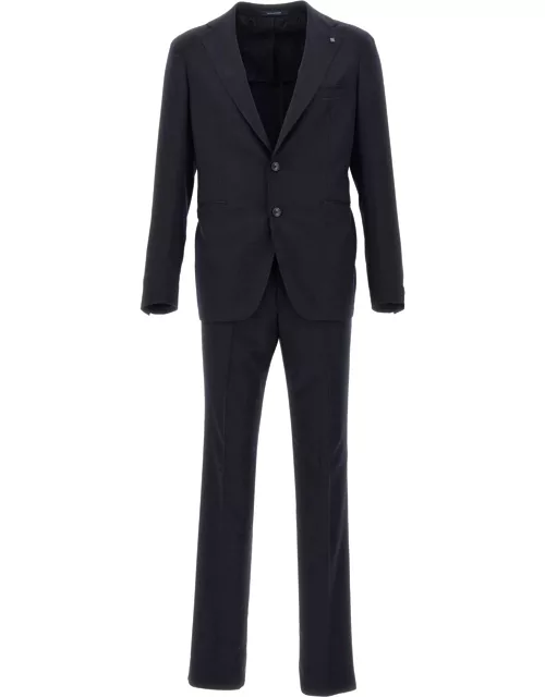 Tagliatore Virgin Wool And Silk Two-piece Suit