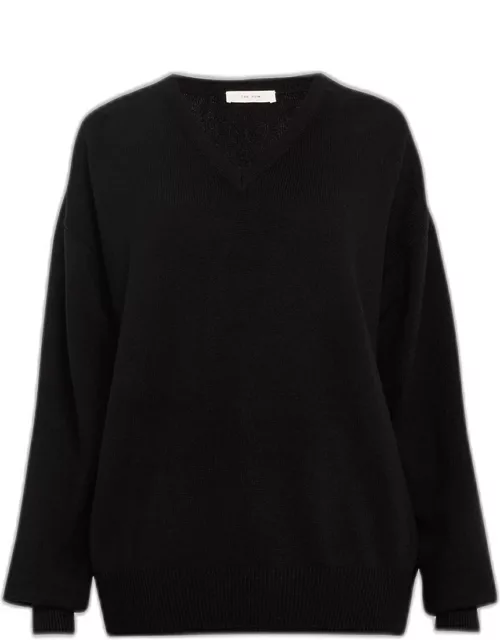 Derignon V-Neck Cashmere Sweater