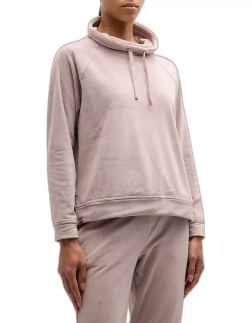LuxeChic Funnel-Neck Pullover