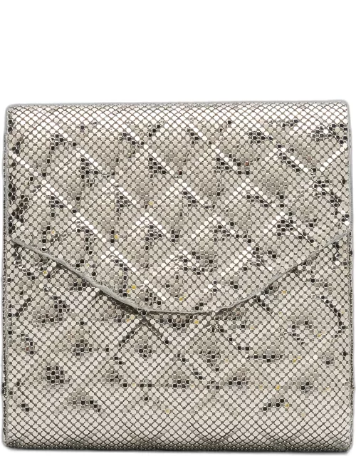 Stevie Quilted Mesh Crossbody Bag