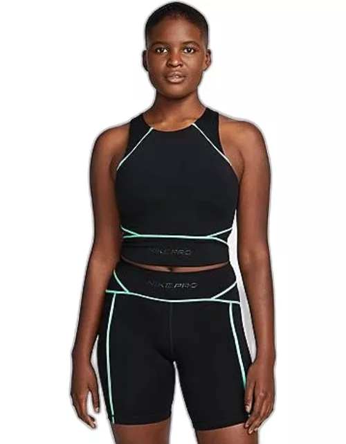 Women's Nike Pro Dri-FIT Membership Cropped Training Tank Top