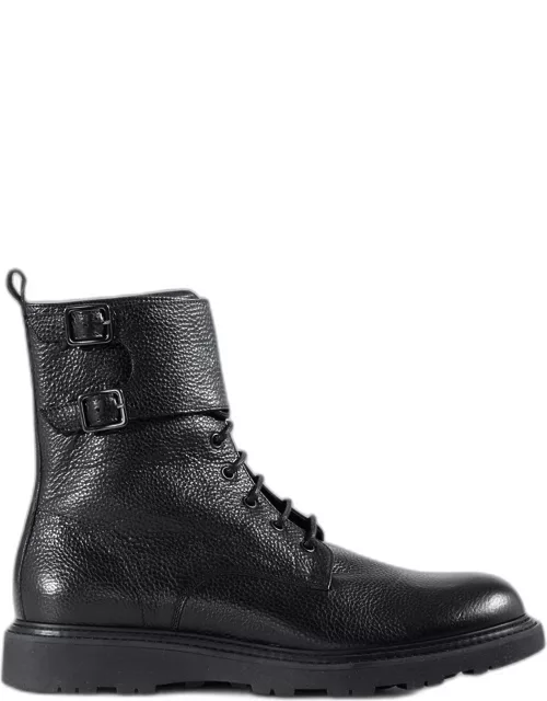 Men's Barton Zip Leather Combat Boot