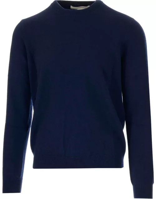 Comme des Garçons Shirt Blue Crewneck Sweater