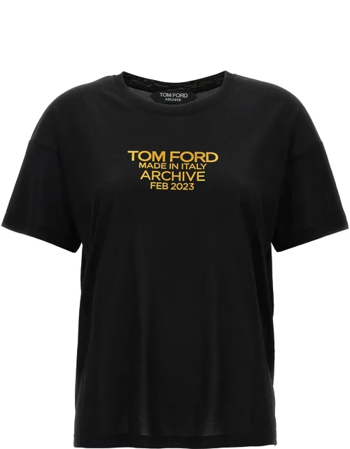 Tom Ford Logo Print T-shirt