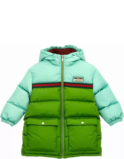 Gucci Web Down Jacket