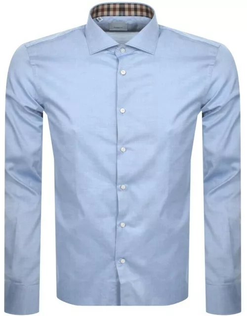 Aquascutum London Long Sleeve Shirt Blue