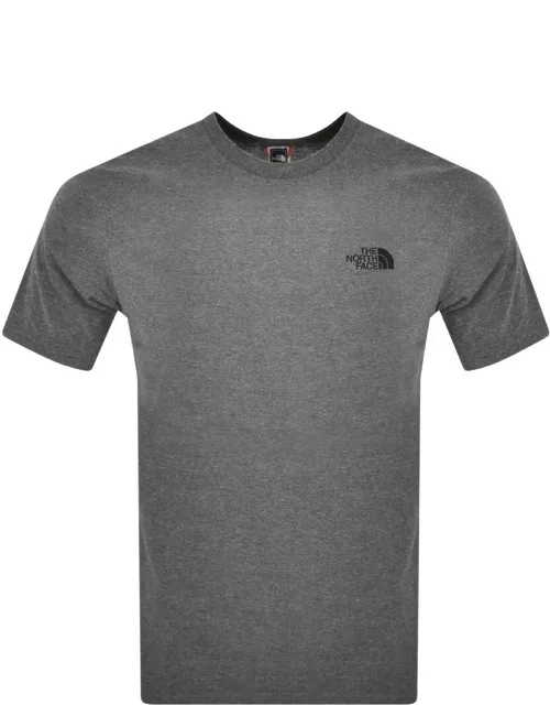 The North Face Simple Dome T Shirt Grey