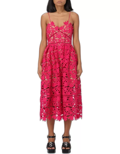 Dress SELF-PORTRAIT Woman colour Pink
