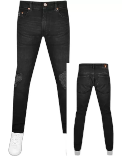 Versace Jeans Couture Dundee Skinny Jeans Black