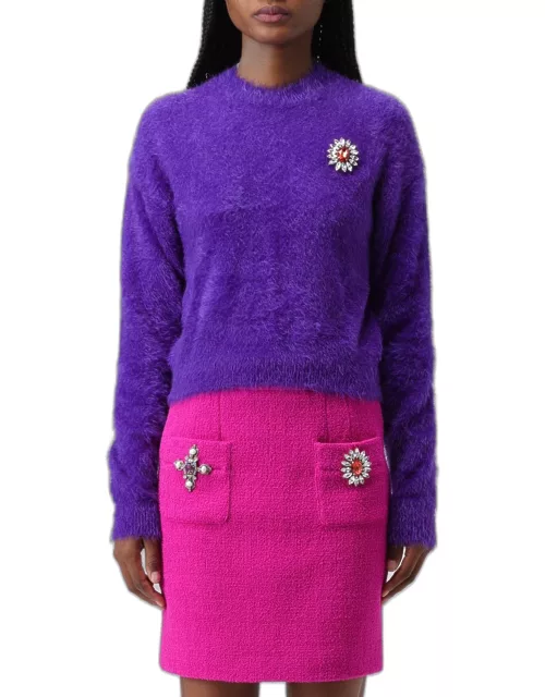 Jumper MOSCHINO COUTURE Woman colour Violet