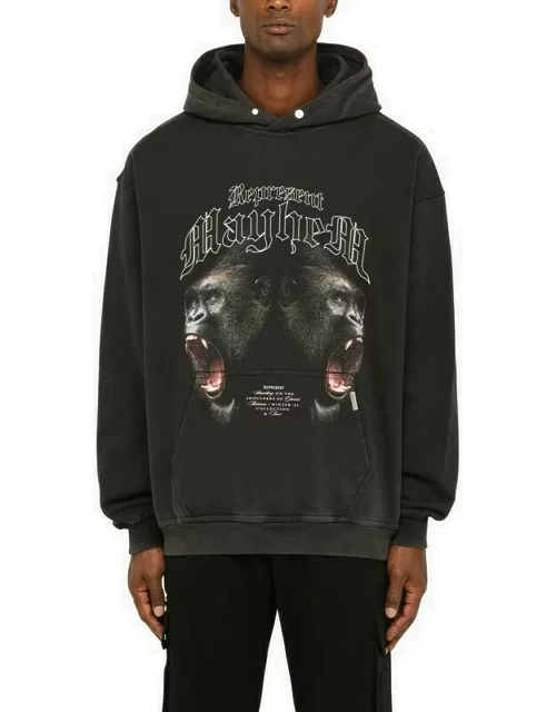 Vintage black Mayhem hoodie