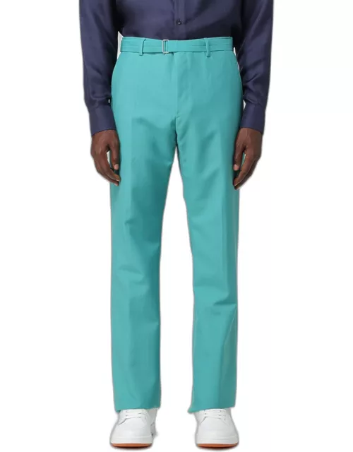 Trousers LANVIN Men colour Jade