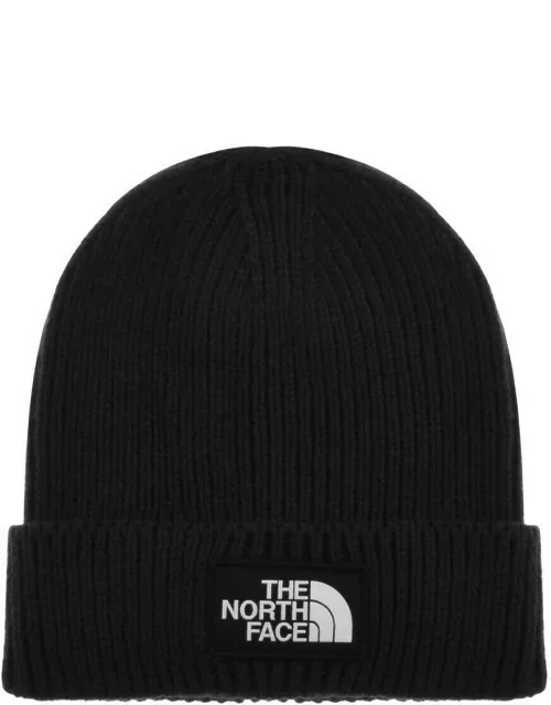 The North Face Logo Beanie Hat Black