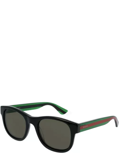 Gucci GG0003SN Sunglasses Black