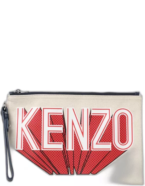 Briefcase KENZO Men colour Ecru
