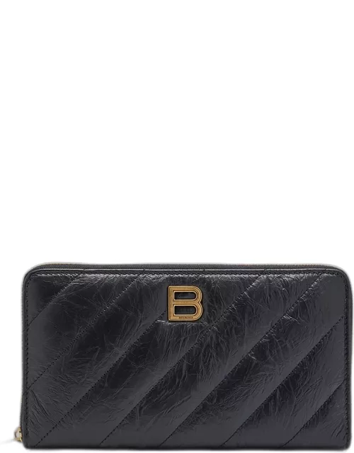 Crush Continental Wallet Quilted