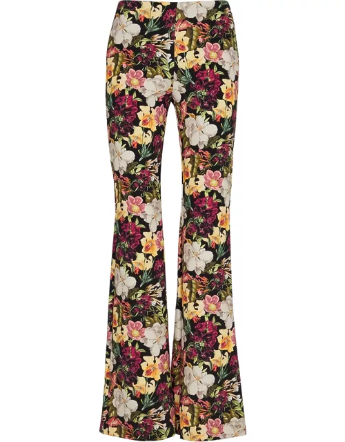 Alice + Olivia Brynlee Floral-print Trousers - Multicoloured