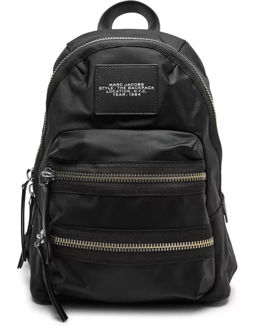 Marc Jacobs The Biker Medium Nylon Backpack - Black