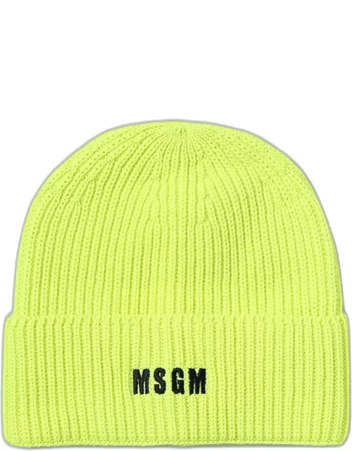 Hat MSGM Men colour Lime