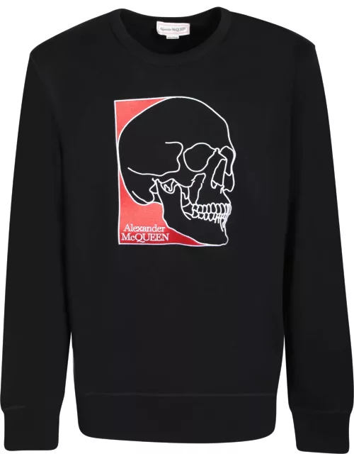 Alexander McQueen Graphic Skull Sweatshirt