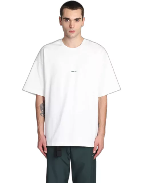 OAMC Wake T-shirt In White Cotton