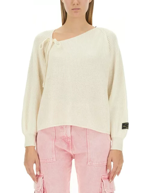 msgm knotted sweater