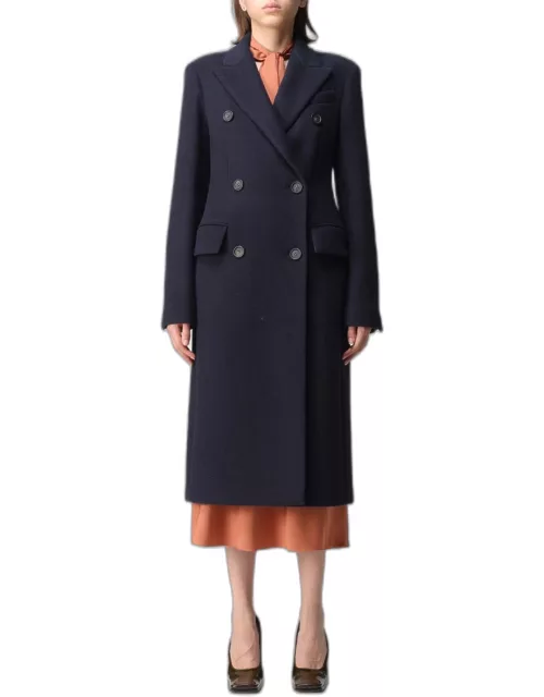 Coat SPORTMAX Woman colour Navy