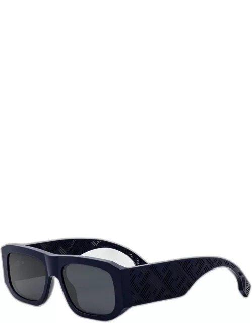 Men's Fendi Shadow Rectangle Sunglasse