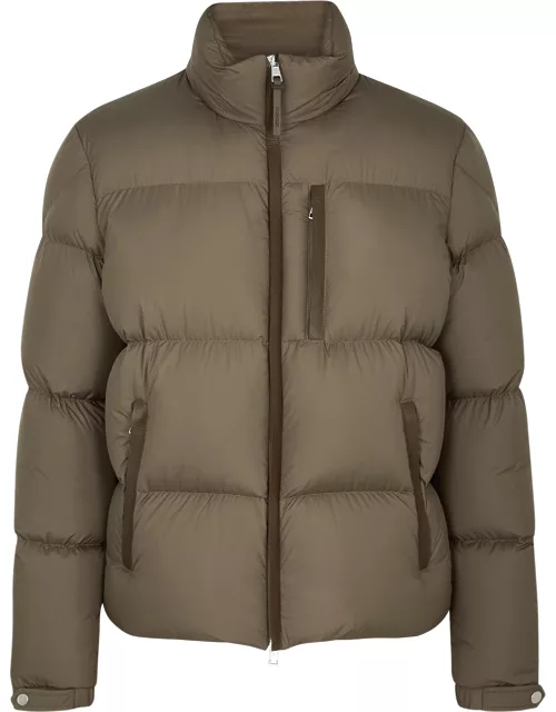 Moncler Besbre Quilted Shell Jacket - TAN