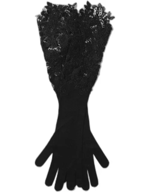 Gloves ERMANNO SCERVINO Woman colour Black