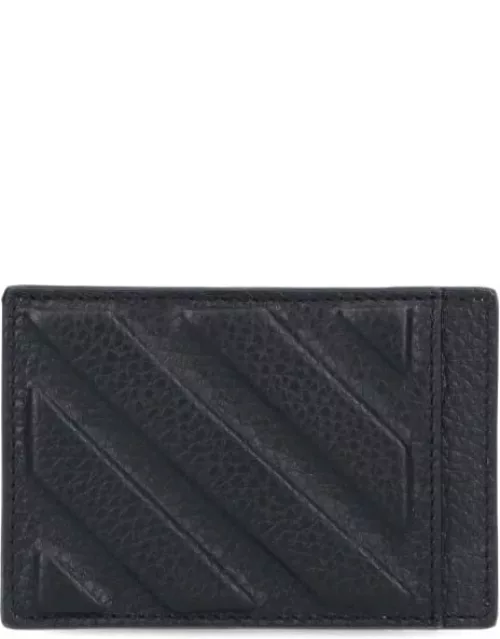 Off-White Leather Card Holder
