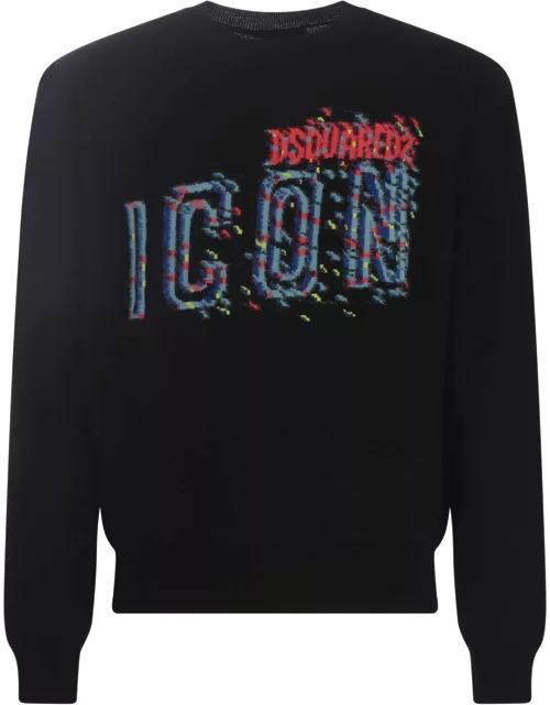 Sweater Dsquared2 icon In Woo