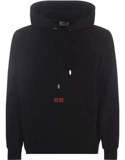 Hooded Sweatshirt Gcds basic Logo In Cotton