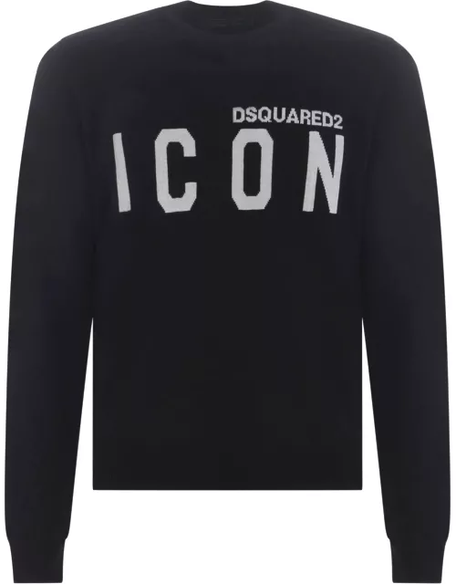 Sweater Dsquared2 icon In Virgin Woo