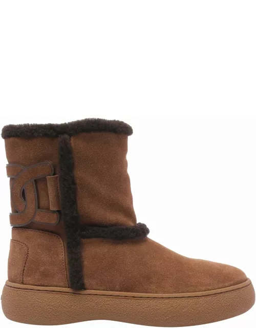 Tod's Padded Suede Ankle Boot