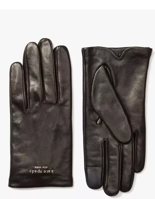 Pinmount Logo Leather Glove