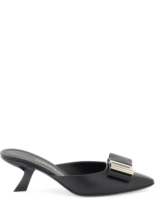 FERRAGAMO mules with double bow