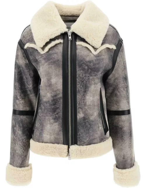 STAND STUDIO 'Lessie' faux shearling jacket