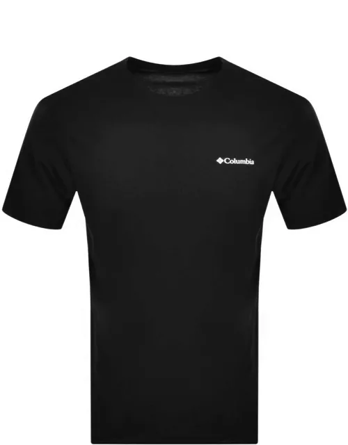 Columbia Basic Logo T Shirt Black