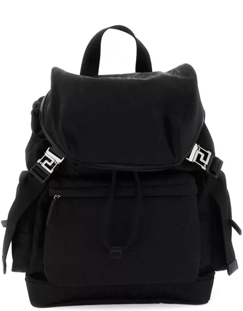 VERSACE versace allover neo nylon backpack
