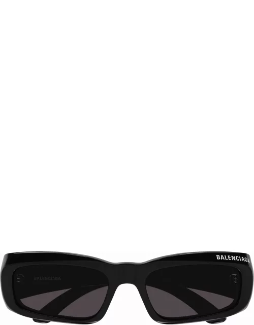 Balenciaga Eyewear Logo Detail Rectangular Lens Sunglasse