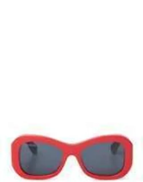 Off-White PABLO SUNGLASSES RED DARK GREY Sunglasse