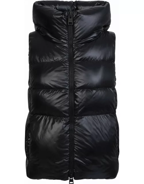 Herno Hooded Quilted Zip-up Padded Gilet