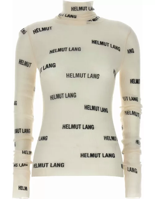 Helmut Lang Logo Turtleneck Sweater