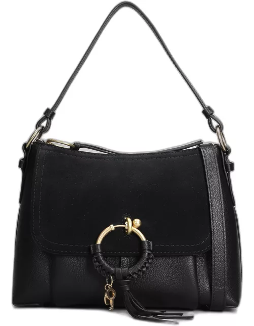 See by Chloé Joan Small Shoulder Bag In Black Suede And Leather