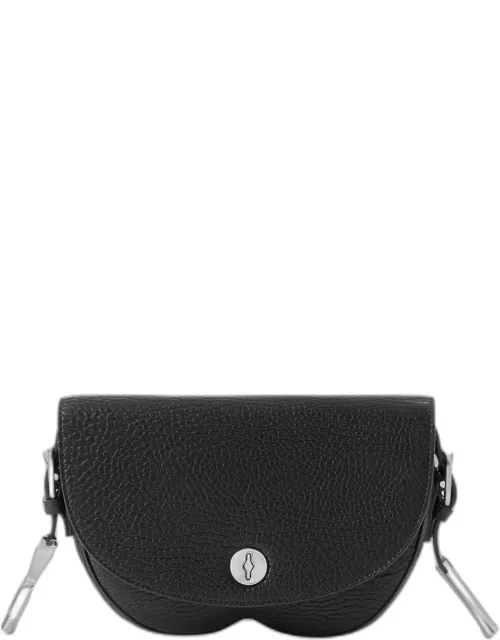 Chess Small Flap Leather Satchel Bag