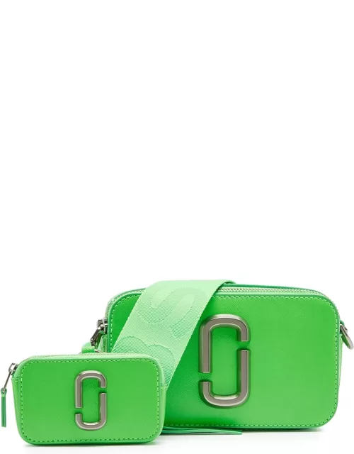 Marc Jacobs The Utility Snapshot Leather Cross-body Bag - Bright Green